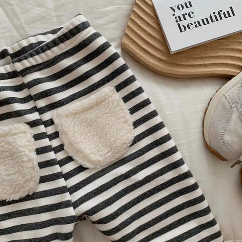 Striped Mao Mao Leggings